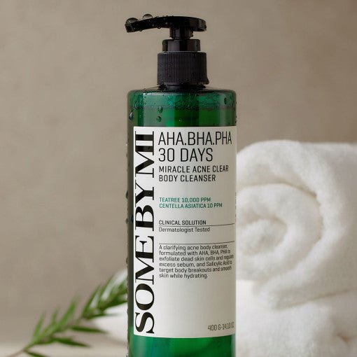 [SOME BY MI] AHA-BHA-PHA 30 Days Miracle Acne Body Cleanser 400g | Korean Skincare | Skin Science Lab