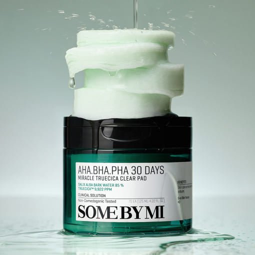 [SOME BY MI] AHA-BHA-PHA 30Days Miracle Truecica Clear Cleansing Pad (70ea/125ml) | Korean Skincare | Skin Science Lab