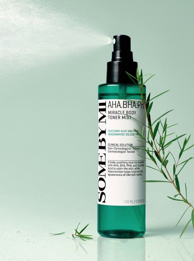 [SOME BY MI] AHA BHA PHA Miracle Body Toner Mist 140ml | Korean Skincare | Skin Science Lab