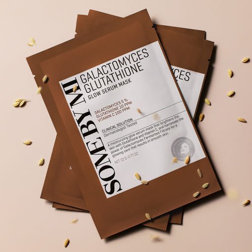 [SOME BY MI] Galactomyces Glutathione Glow Serum Mask Sheet 22g*10ea | Korean Skincare | Skin Science Lab