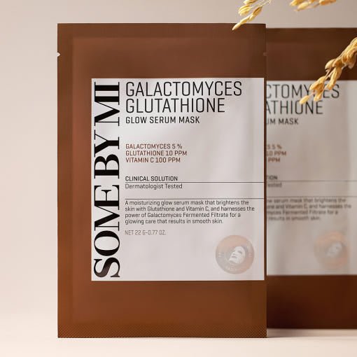 [SOME BY MI] Galactomyces Glutathione Glow Serum Mask Sheet 22g*10ea | Korean Skincare | Skin Science Lab