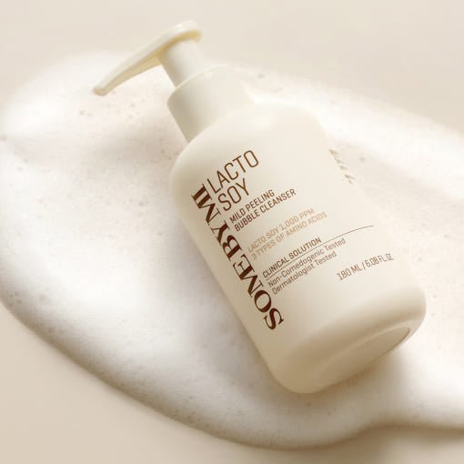 [SOME BY MI] Lacto Soy Mild Peeling Bubble Cleanser 180ml | Korean Skincare | Skin Science Lab
