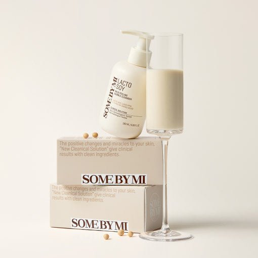 [SOME BY MI] Lacto Soy Mild Peeling Bubble Cleanser 180ml | Korean Skincare | Skin Science Lab