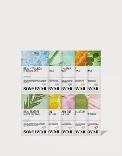 [SOME BY MI] REAL MASK 20g*10ea (10-type) | Korean Skincare | Skin Science Lab