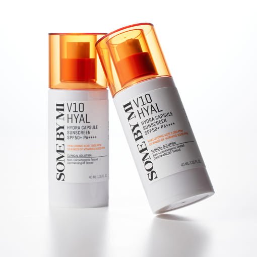 [SOME BY MI] V10 Hyal Hydra Capsule Sunscreen SPF50+ PA++++ 40ml | Korean Skincare | Skin Science Lab