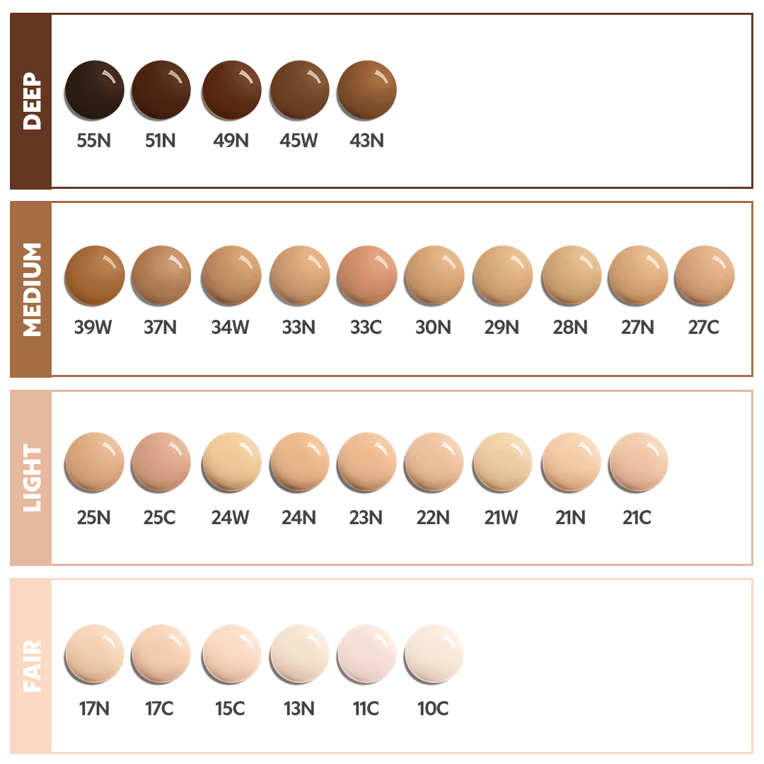 TIRTIR Mask Fit Red Foundation MINI SPF40 PA++ 10g (30colors) | Korean Skincare | Skin Science Lab