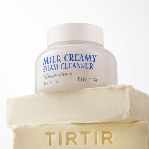 TIRTIR Milk Creamy Foam Cleanser 90g | Korean Skincare | Skin Science Lab