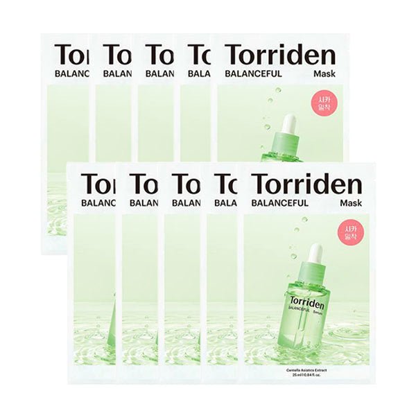 Torriden Balanceful Cica Mask Sheet 10ea | Korean Skincare | Skin Science Lab