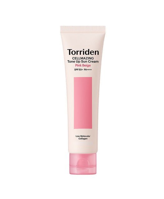Torriden Cellmazing Pink Beige Tone Up Sun Cream SPF50+ PA++++ 60ml | Korean Skincare | Skin Science Lab