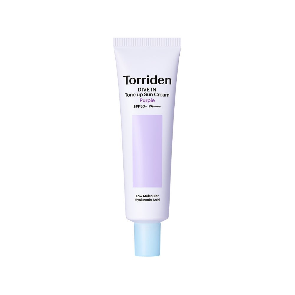 Torriden DIVE IN Purple Tone Up Sunscreen SPF 50+ PA++++ 60ml | Korean Skincare | Skin Science Lab