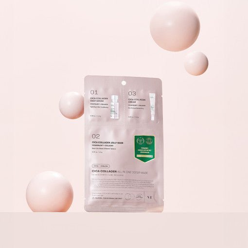 VT Cica Collagen All In One 3step Mask 1.5g+24g+1.5g | Korean Skincare | Skin Science Lab