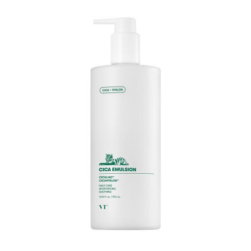 VT Cica Emulsion Jumbo 500ml | Korean Skincare | Skin Science Lab