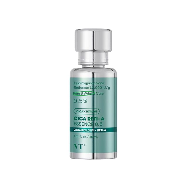 VT Cica Reti-A Essence 0.5 30ml | Korean Skincare | Skin Science Lab