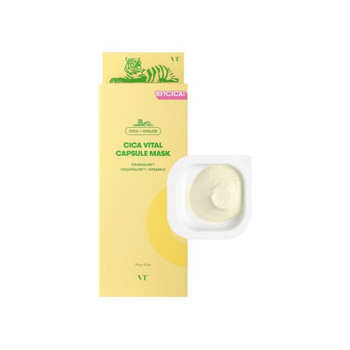 VT Cica Vital Capsule Mask Set (7.5g x 10EA) | Korean Skincare | Skin Science Lab