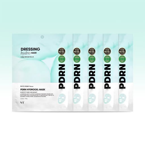 VT PDRN Hydrogel Mask Sheet 33g X 5ea | Korean Skincare | Skin Science Lab