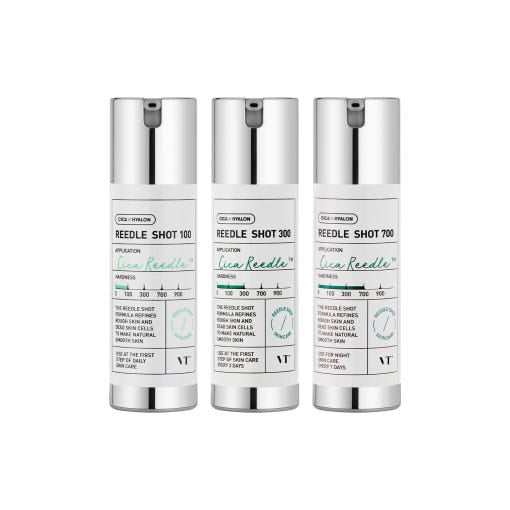 VT Reedle Shot Compact Set (Reedle shot 100 10ml+Reedle Shot 300 10ml+Reedle Shot 700 10ml) | Korean Skincare | Skin Science Lab