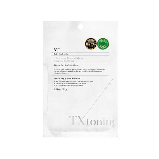 VT TX-toning Special Mask 25g | Korean Skincare | Skin Science Lab